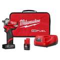 Milwaukee Tool M12 FUEL 1/2” Stubby Impact Wrench w/ Pin Detent Kit 2555P-22