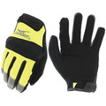 Condor Hi-Vis Mechanics Gloves, M, Yellow, Polyester 488C20