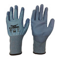 Condor Cut Resistant Coated Gloves, A2 Cut Level, Polyurethane, 2XL, 1 PR 49AD96