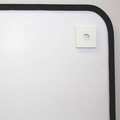 Magna Visual 36"x48" Steel Dry Erase Board, Gloss WOW-3648