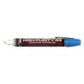 Dykem Industrial Marker, Medium Tip, Blue Color Family, Ink 44534