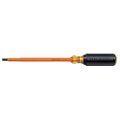 Klein Tools Insulated Slotted Screwdriver 1/4 in Round 605-7-INS