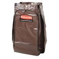 Rubbermaid Commercial Replacement Bag, 10-1/2 in. W, Brown, Vinyl 1966885