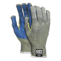 Mcr Safety Cut Resistant Coated Gloves, A7 Cut Level, PVC, M, 1 PR 93868M