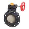 Asahi Butterfly Valve, 12" Pipe Size, PVC 173719120