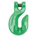Campbell Chain & Fittings 3/8" Quik-Alloy® Cradle Grab Hook, Grade 100, Painted Green 5726615