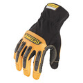 Ironclad Performance Wear Leather Palm Gloves, 3XL, Unlined, PR RWG2-07-XXXL
