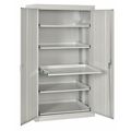 Sandusky Lee Storage Cabinet, 66"H x 36"W x 24"D, Steel Gray ET52362466-05LL