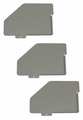 Buddy Products Pack Dividers, Platinum, 1/2 in., Steel, PK3 5425-32