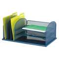 Safco Desktop Organizer, 11-1/2"DX8-1/4"H 3254BU