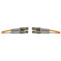 Hubbell Premise Wiring Hubbell Fiber Optic Duplex Patch Cable - 3.28 ft Fiber Optic Network Cable for Network Device - First End: 2 x LC Network - Male - Second End: 2 x LC Network - Male - Patch Cable - Orange DFPCLCLCC1MM