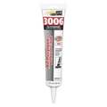 White Lightning Caulk, 5.5 oz, Cartridge, White, Acrylic, Silicone Base W12AF0005