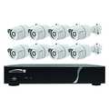 Speco Technologies CCTV Kit, 8 Channels, 2 TB, 3.6mm Focal L ZIPT88B2