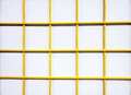 Zoro Select Wire Mesh, 4 ft W, 96 in L, 0.105 in Wire Dia, Yellow 12200ME105Y-48X96