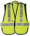 Big Bill Flame Resistant Vest, Yellow, Tencate Tecasafe(R) Plus, OSFA A648TY7-OSFA-REG-YEL