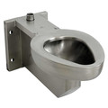 Acorn Controls Toilet, Wall, Satin, Stainless Steel R2105-T-1