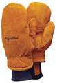 Refrigiwear Cold Protection Mitt Gloves, Fleece Lining, M 0317RGLDMED