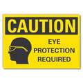 Lyle Caution Sign, 14"W, 10" H, 0.004" Thickness, LCU3-0165-ED_14x10 LCU3-0165-ED_14x10