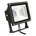 Lumapro LED Floodlight, 19W, 5-35/64 L, 7-13/64" W" 49WJ23