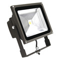 Lumapro LED Floodlight, 36W, 7-29/64 L, 9" W" 49WJ24