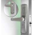 Codelocks Mechanical Lockset, Stainless Steel, Lever CL460-SS