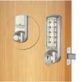 Codelocks Electronic Key Lock, 1-5/8" Outside W CL2210-BS