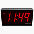 American Time Clock, Digital, 17-1/2" W, 4" Digit Size PGE441RSE