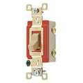 Zoro Select Wall Switch, Ivory, 20A, 1-Pole Switch 4901GLI