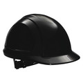 Honeywell North Front Brim Hard Hat, Type 1, Class E, Pinlock (4-Point), Black N10110000