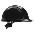 Honeywell North Front Brim Hard Hat, Type 1, Class E, Ratchet (4-Point), Black N10R110000