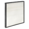 Air Handler Mini-Pleat Air Filter, 24x24x2, MERV 14 499J56