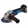 Bosch Angle Grinder, 18V DC, 4 1/2 in Wheel Dia. GWS18V-45CN