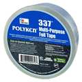 Polyken Foil Tape, Rubber Adhesive, 48mm W, Silver 337