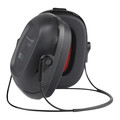 Honeywell Howard Leight Behind-the-Neck Ear Muffs, 22 dB, VeriShield, Black 1035112-VS