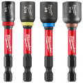 Milwaukee Tool 4 pc. SHOCKWAVE Impact Duty 2-9/16 in. Magnetic Nut Driver Set 49-66-4566