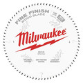 Milwaukee Tool 12" 80T Fine Finish Circular Saw Blade 48-40-1224