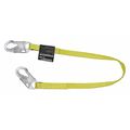 Honeywell Miller Positioning Lanyard, 24 in, Yellow 213WLS-Z7/2FTYL