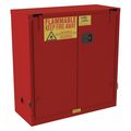Condor Steel Flammable Safety Storage Cabinet, 43 in W, 45 1/2 in H 491M94