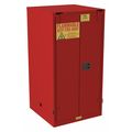 Condor Steel Flammable Safety Storage Cabinet, 34 in W, 66 1/2 in H 491M99