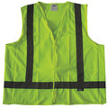 Condor Safety Vest, Yellow/Green, Hook-and-Loop 491R91