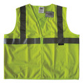 Condor Safety Vest, Yellow/Green, M, Zipper 491T02