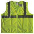 Condor Safety Vest, Yellow/Green, 2XL, Zipper 491T04