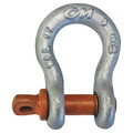 Cm Anchor Shackle, 5/16" Body Sz, Galvanized M647G