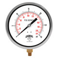 Winters Pressure Gauge, 0 to 30 psi, 1/4 in MNPT, Black P3S6084