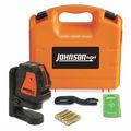 Johnson Level & Tool Line Laser, Interior, Red, 3A Laser Class 40-6657