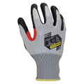 Ironclad Performance Wear Cut Resistant Coated Gloves, A6 Cut Level, Nitrile, L, 1 PR KKC6FN-04-L