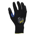 Ironclad Performance Wear Polyurethane Coated Gloves, Palm Coverage, Black, S, PR KKC1PU-02-S