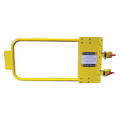 Garlock Safety Systems Self-Closing Gate, 48" L, Steel, Yellow 301364