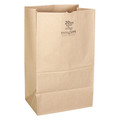Duro Bag Grocery Bag, Brn, 5-5/16" L, 8-1/4" W, PK400 70221