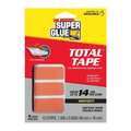 Super Glue Double Sided Tape, 11/16" Width, Rubber 90019